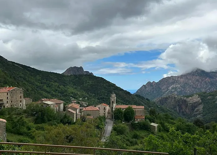 Convivial A Marignana, Proche De La Nature Daire *